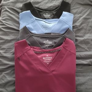Beyond Scrubs scrub tops XL